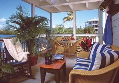 Hyatt Beach House Resort - Unit Porch