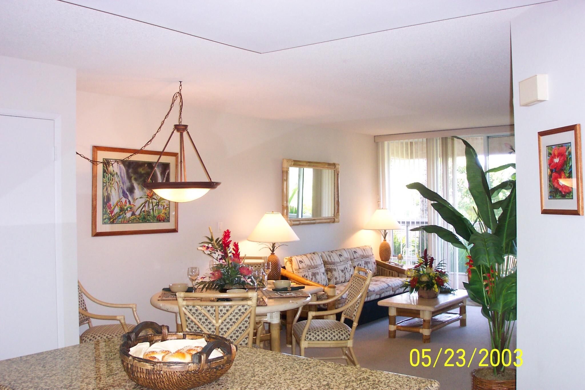 Maui Banyan Vacation Club - Unit Living & Dining Areas