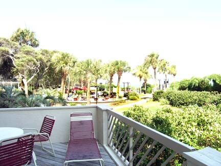 Marriott's Monarch Oceanfront in Sea Pines - Unit Deck