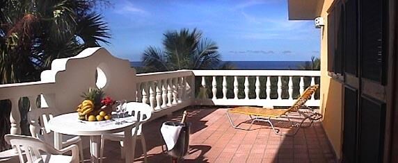 Patio of the 3 Bedroom Unit