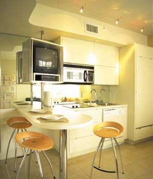 Unit Kitchen at the Crescent