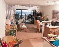 Lawai Beach Resort - Unit Living Area