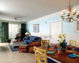 Calypso Cay Vacation Villas - Unit Living Area