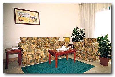 Gardenia Sharm Resort - Unit Living Area