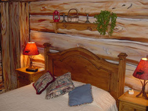 Unit bedroom at Vantage Point
