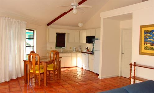 Costa Maya Reef Resort - Unit Kitchen & Dining Area