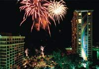 Hilton Grand Vacation Club at Hilton Hawaiian Village - Resort Fireworks Display