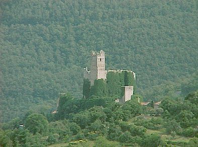 Castle near Borgo di Vagli