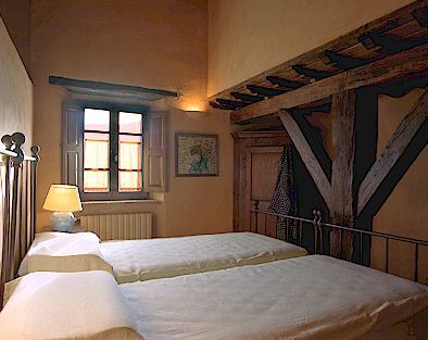 Unit bedroom at Borgo di Vagli
