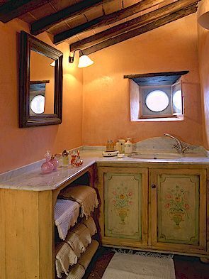 Unit bathroom at Borgo di Vagli