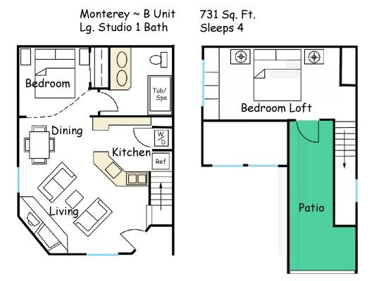 Scottsdale Camelback Resort - floor plan