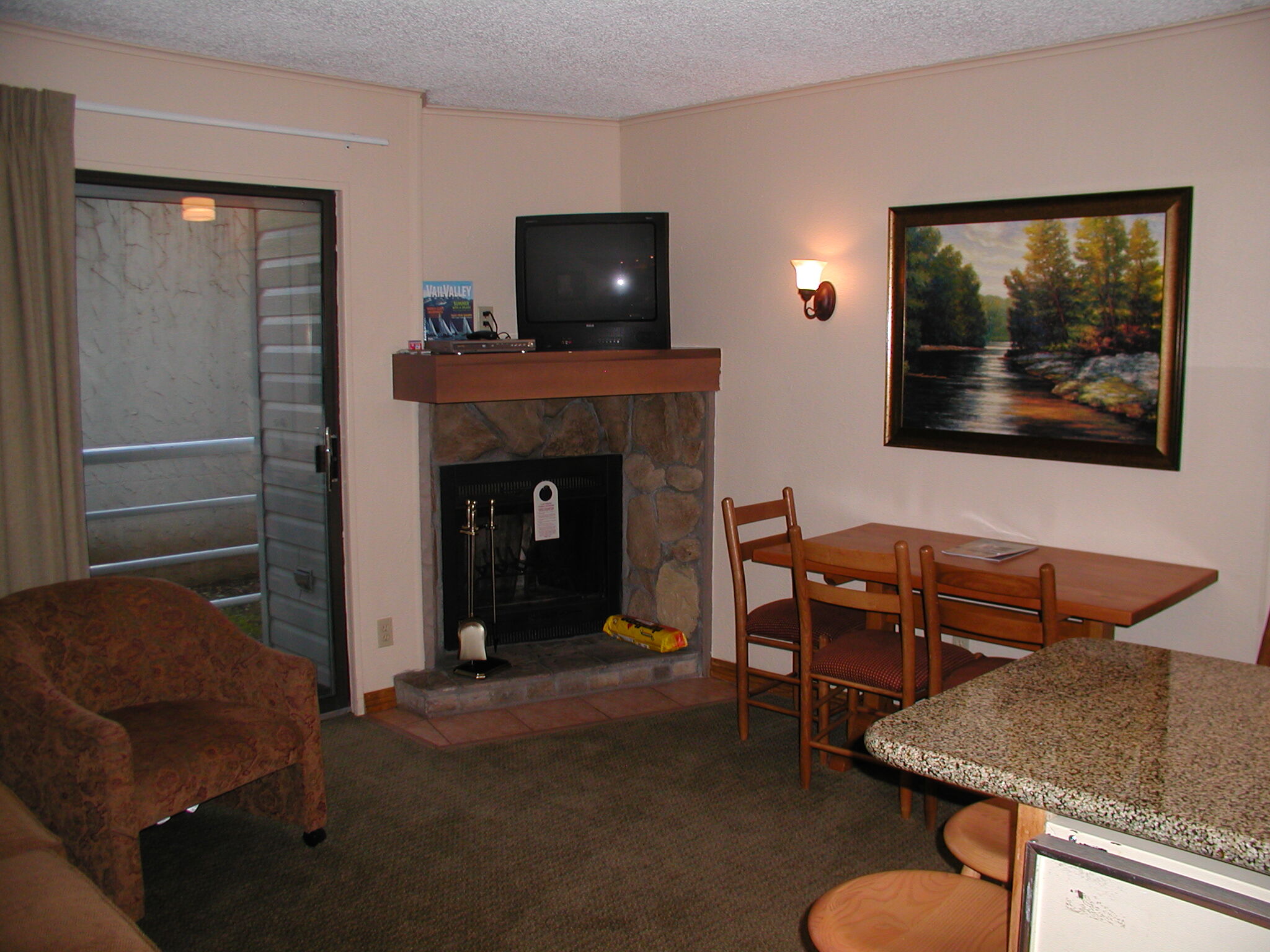 The Christie Lodge - Unit Living Area