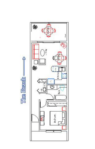 Morritt's Grand Resort - Unit Floor Plan