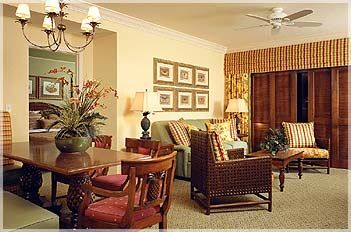Marriott's Waiohai Beach Club - Unit Living Area