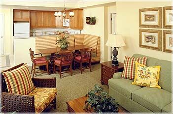 Marriott's Waiohai Beach Club - Unit Living Area
