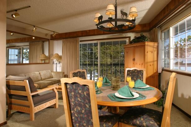 Tahoe Beach and Ski Club - Unit Dining Area