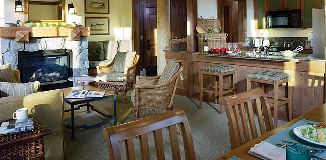 Hyatt High Sierra Lodge - Unit Living Area