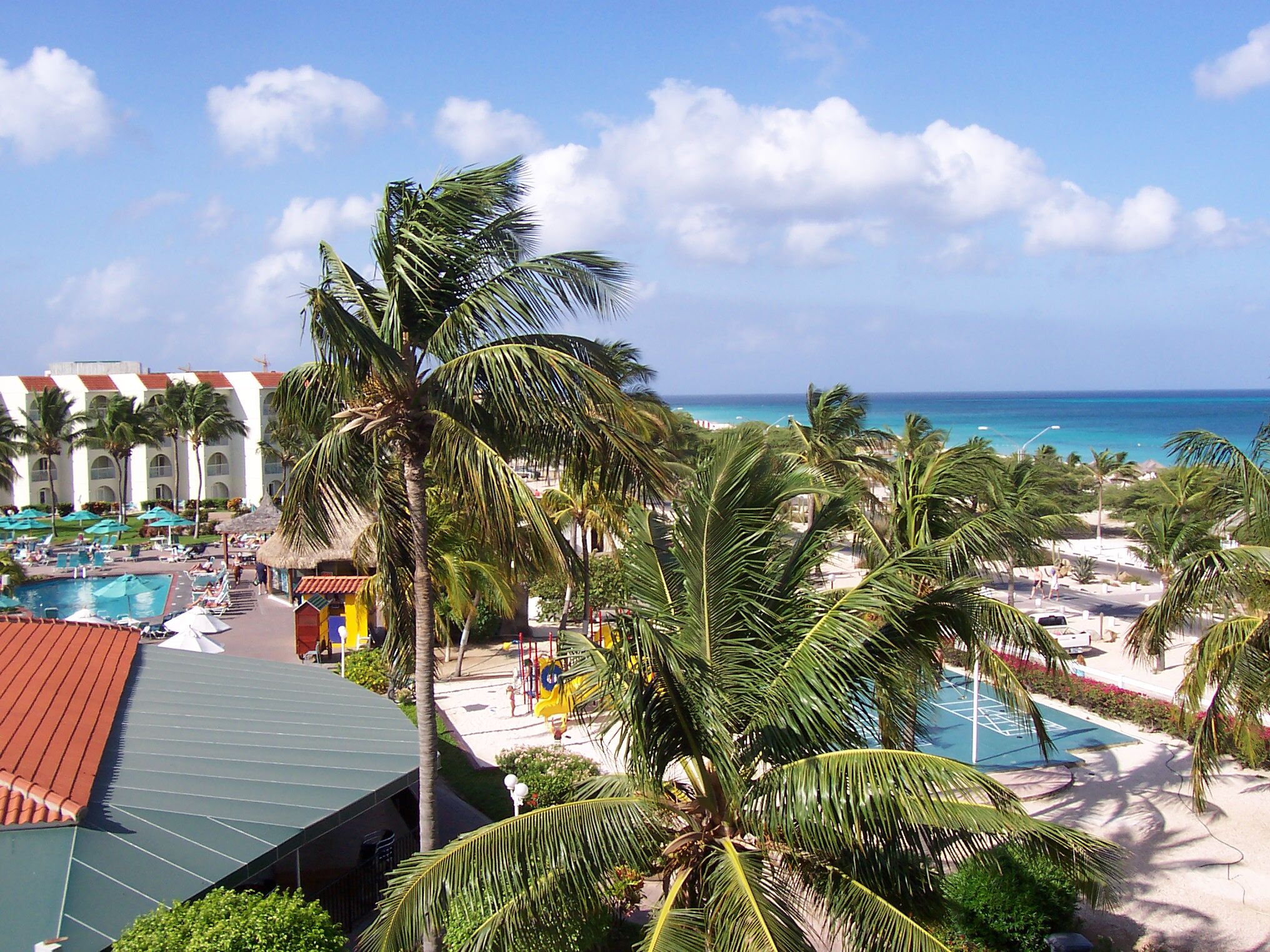 La Cabana Beach & Racquet Club - View From Balcony