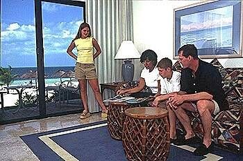 The Sea Aquarium Resort - Unit Living Area