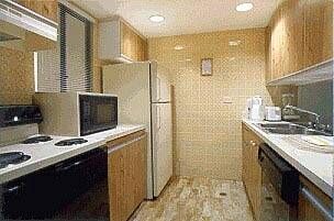 The Sea Aquarium Resort - Unit Kitchen