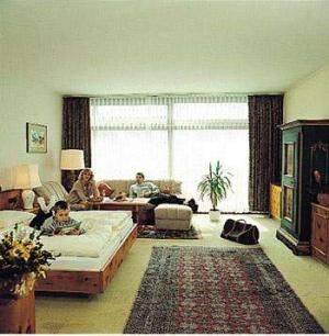 Alpenland Sporthotel - Unit Living Area