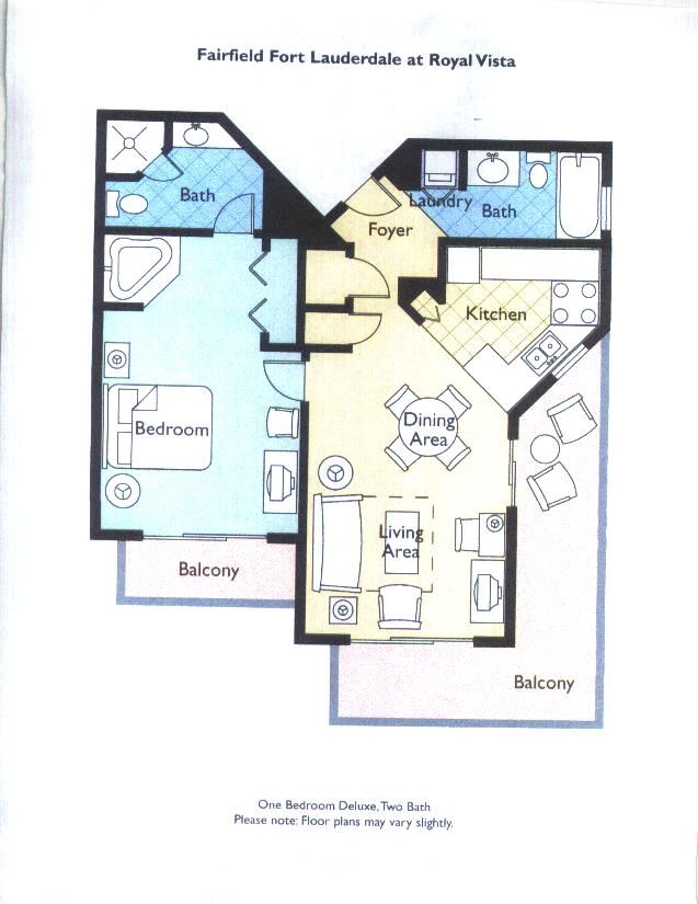 Wyndham Royal Vista - Unit Floor Plan