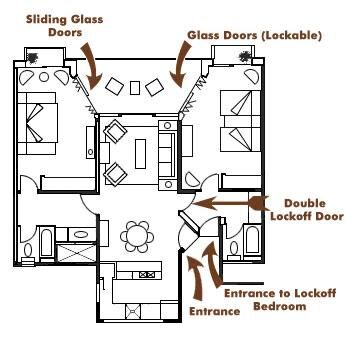 The Royal Mayan - Unit Floor Plan