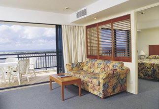 WorldMark Golden Beach Resort - Unit Living Area