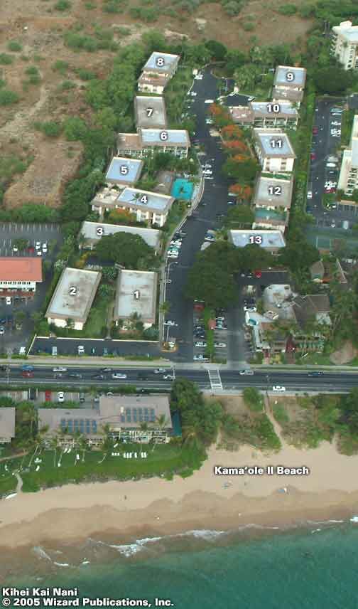 Kihei Kai Nani - Aerial View