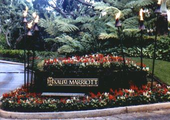 Marriott's Kauai Beach Club - Resort Entrance