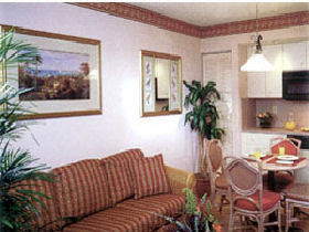 Vacation Village at Bonaventure - Unit Living Area