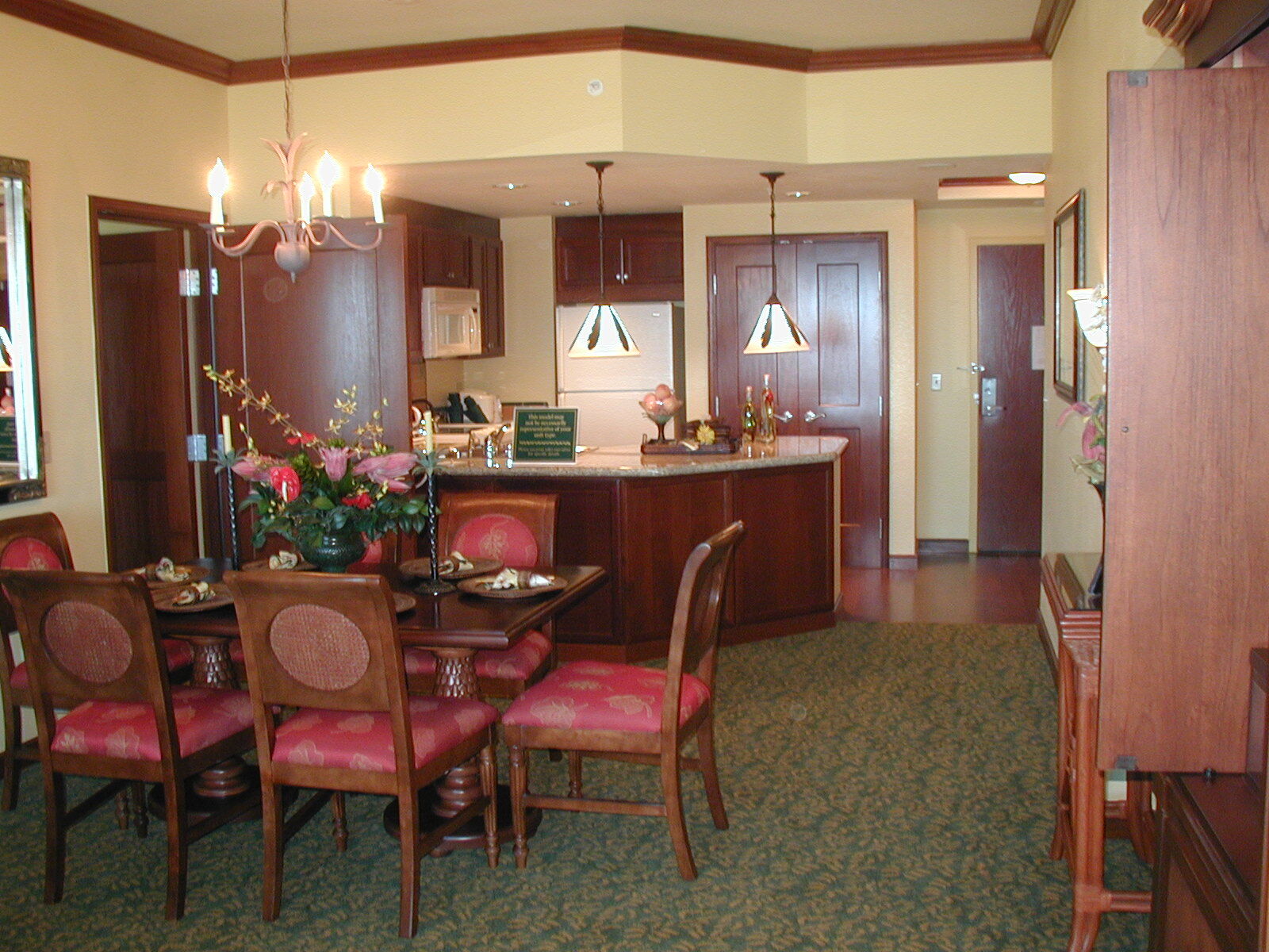 Marriott's Ko Olina Beach Club - Unit Kitchen & Dining Area