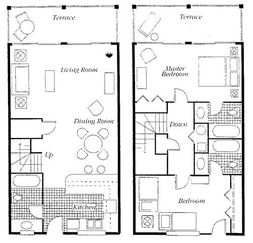 Morritt's Tortuga Club - Unit Floor Plan