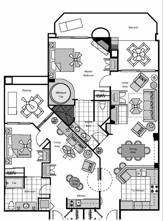 The Westin Mission Hills Villas - Unit Floor Plan