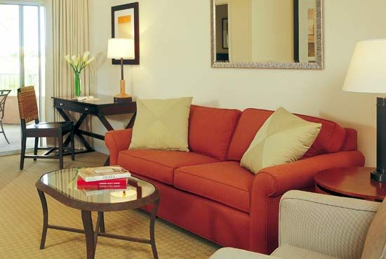 The Westin Mission Hills Villas - Unit Living Area