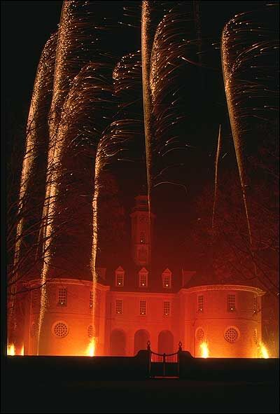 Williamsburg Plantation - fireworks