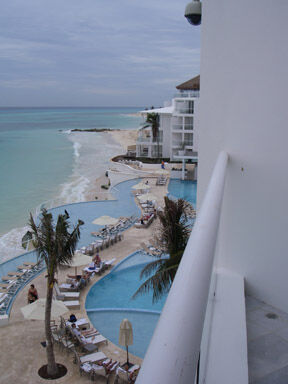 Playacar Palace - View From Balcony