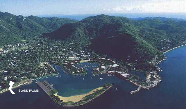 Island Palms - location on Magnetic Island 
