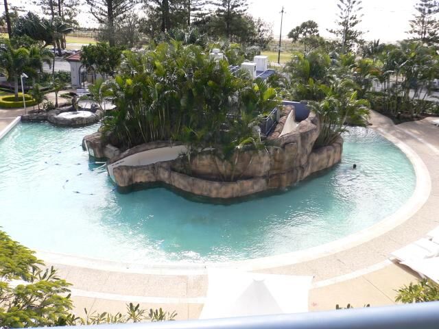 HMI at Calypso - outdoor pool