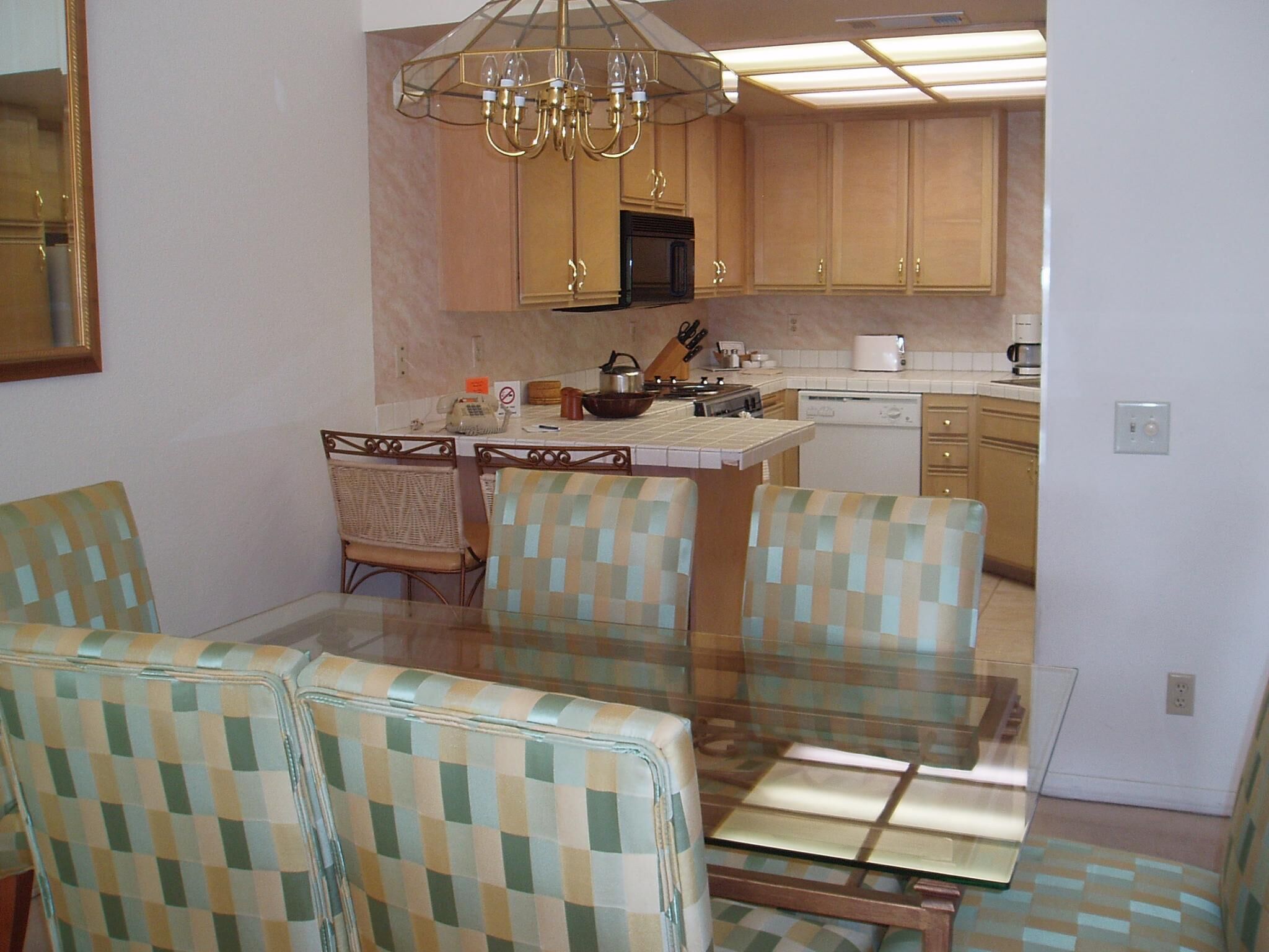 Desert Breezes - Unit Kitchen & Dining Area