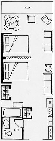 Boardwalk One - Unit Floor Plan
