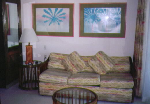Pelican Resort Club - Unit Living Area