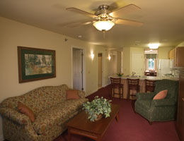 Wyndham Tamarack    - Unit Living Area