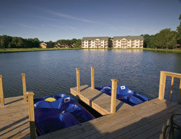 Wyndham Tamarack   - Resort Paddle Boats 