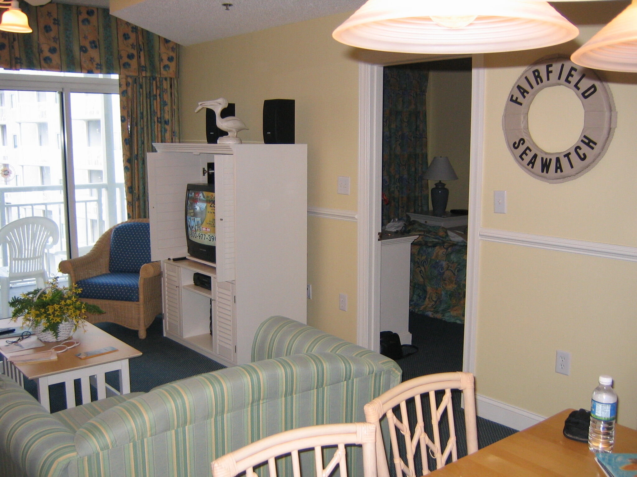 Wyndham SeaWatch Plantation - Unit Living Area