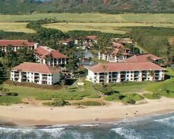 Kauai Beach Villas - Aerial View