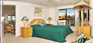 Kauai Beach Villas - Unit Bedroom