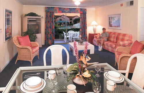 Blue Tree Resort at Lake Buena Vista - Unit Living Area