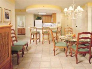 Marriott's Aruba Ocean Club - Unit Dining Area