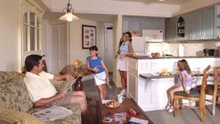 Disney's Saratoga Springs Resort & Spa - Unit Living Area
